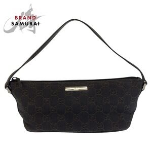 GUCCI brown GG canvas handbag accessory Clutch